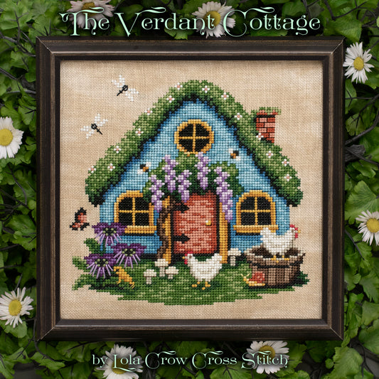 The Verdant Cottage - Digital PDF Cross Stitch Pattern