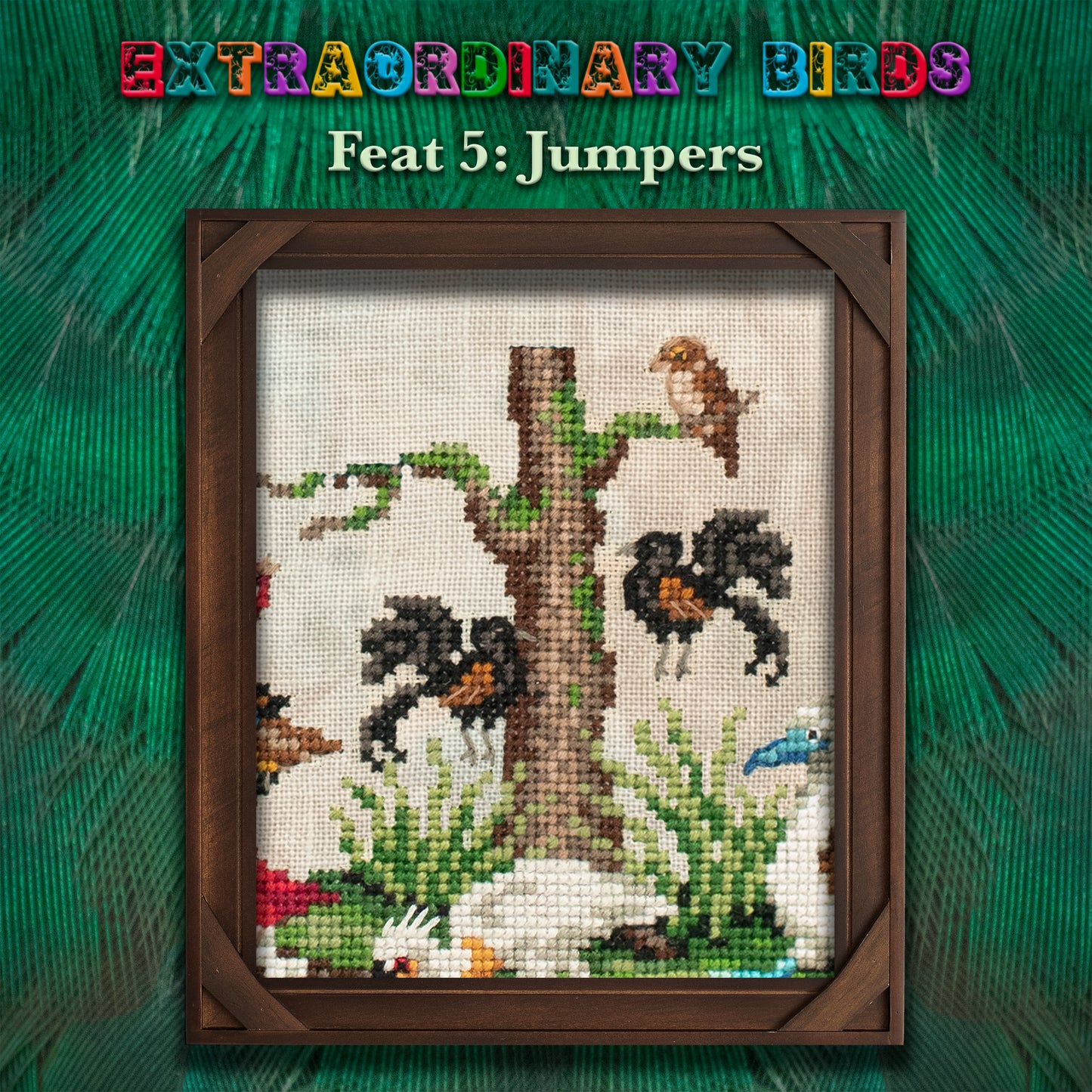 Extraordinary Birds Stitch Along