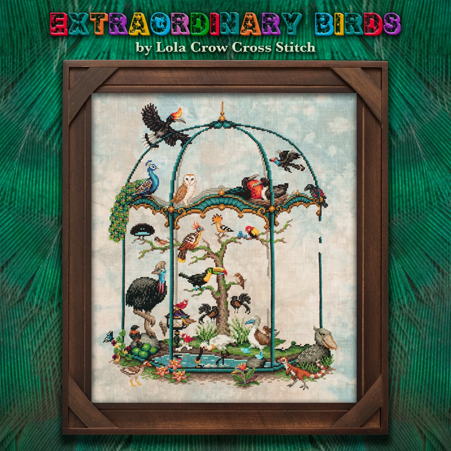 Extraordinary Birds Stitch Along