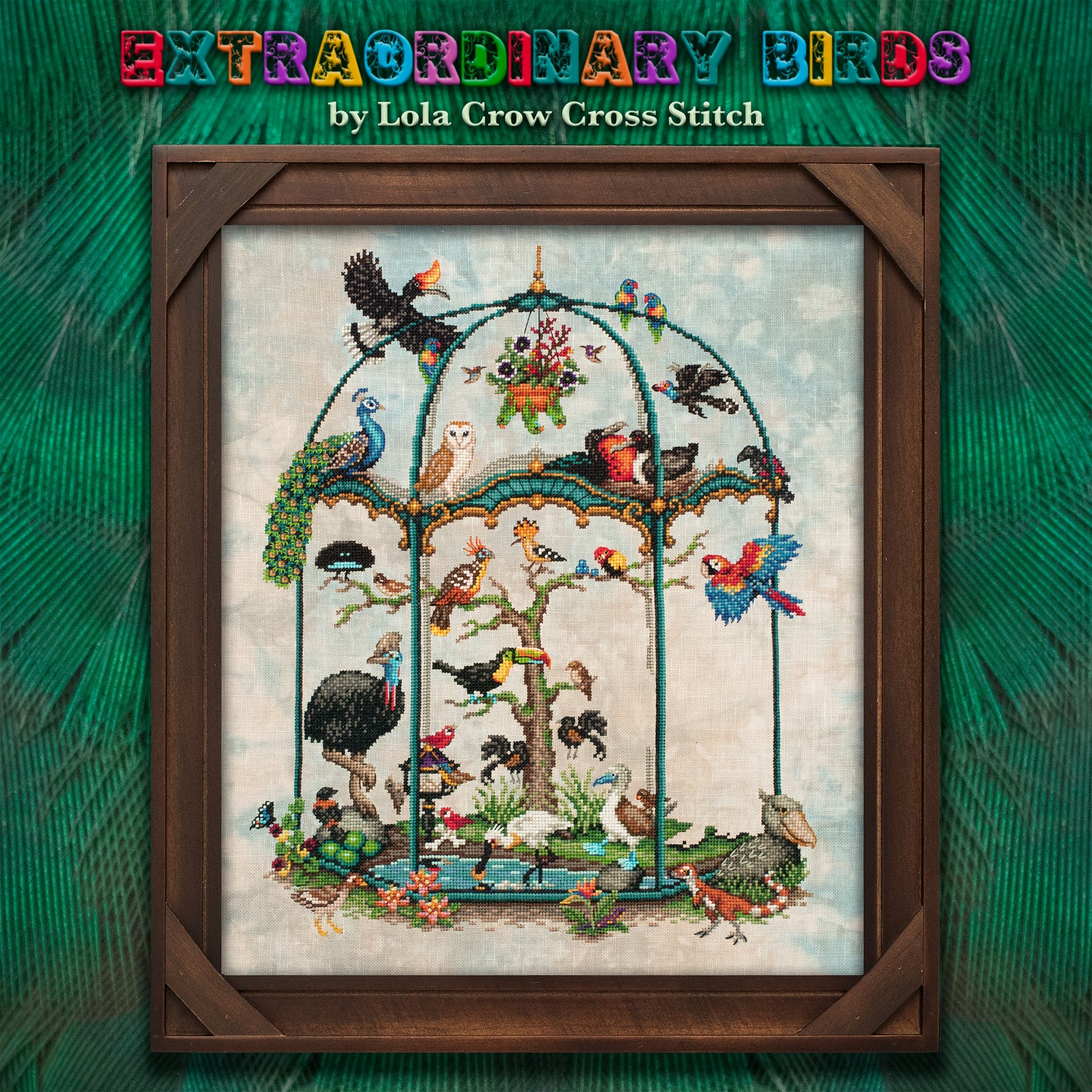 Extraordinary Birds Stitch Along