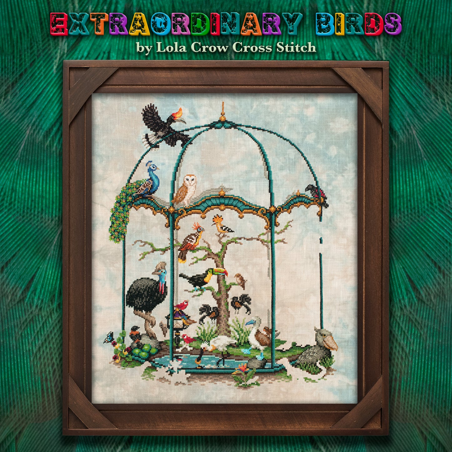 Extraordinary Birds Stitch Along
