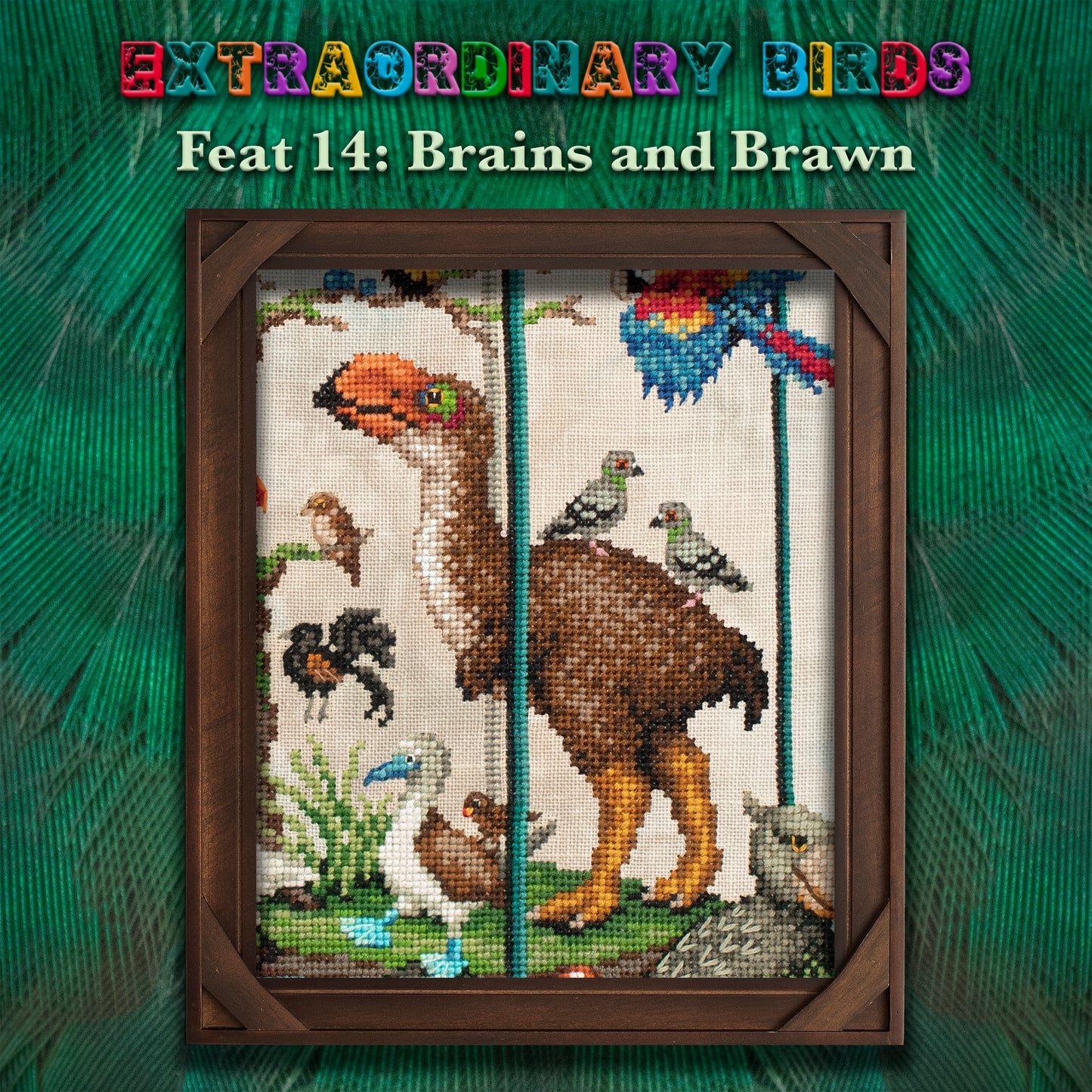 Extraordinary Birds Stitch Along