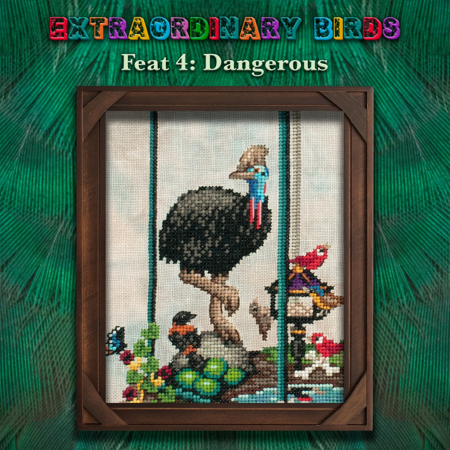 Extraordinary Birds Stitch Along