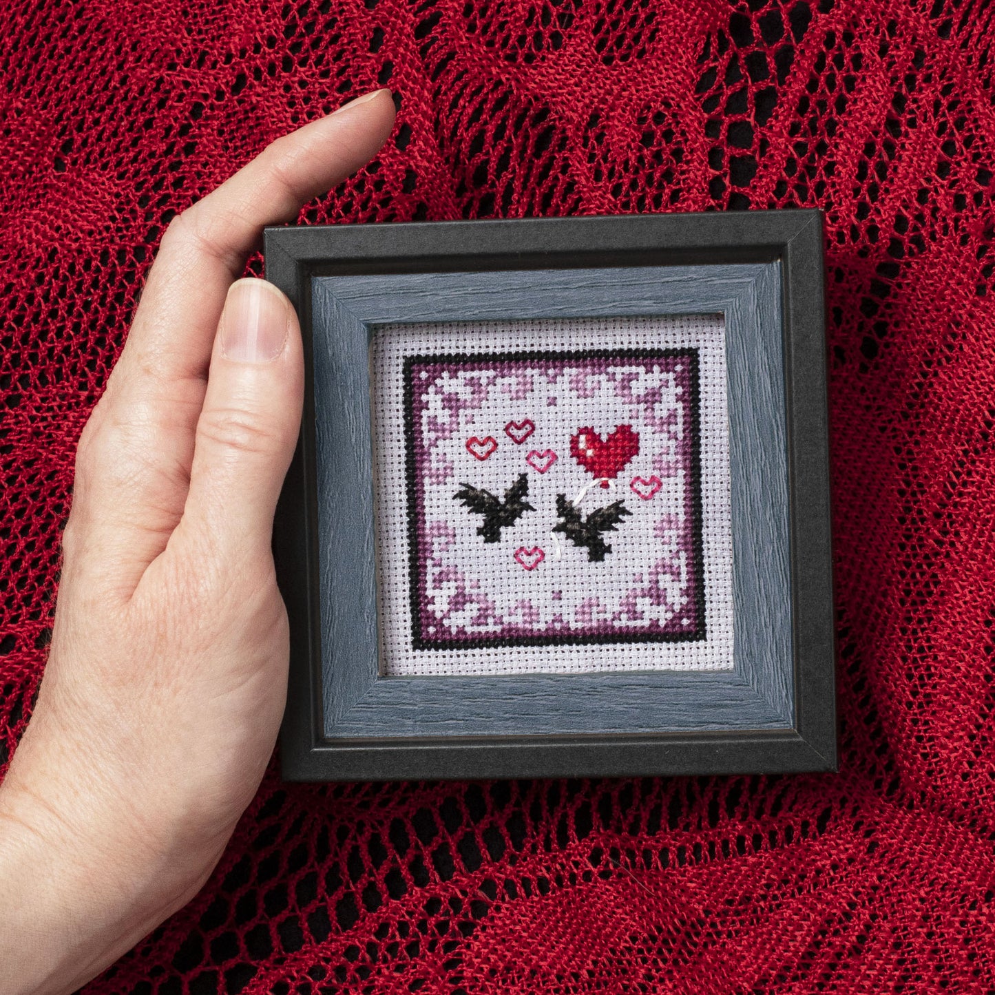Love Crows - Digital PDF Cross Stitch Pattern