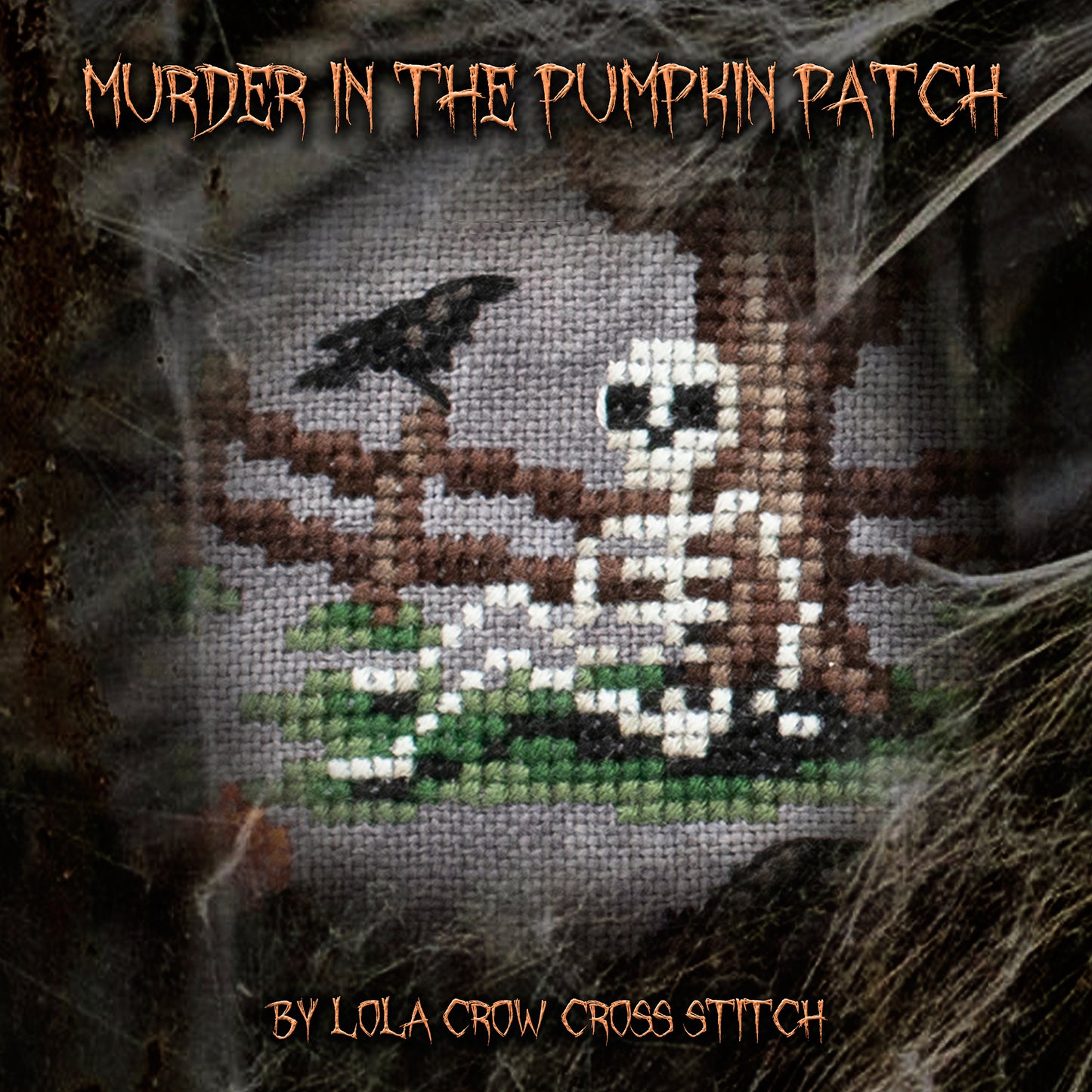 Murder in the Pumpkin Patch - Digital PDF Cross Stitch Pattern