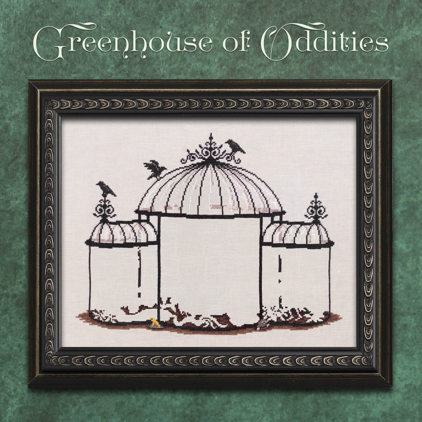 Greenhouse of Oddities - Digital PDF Cross Stitch Pattern