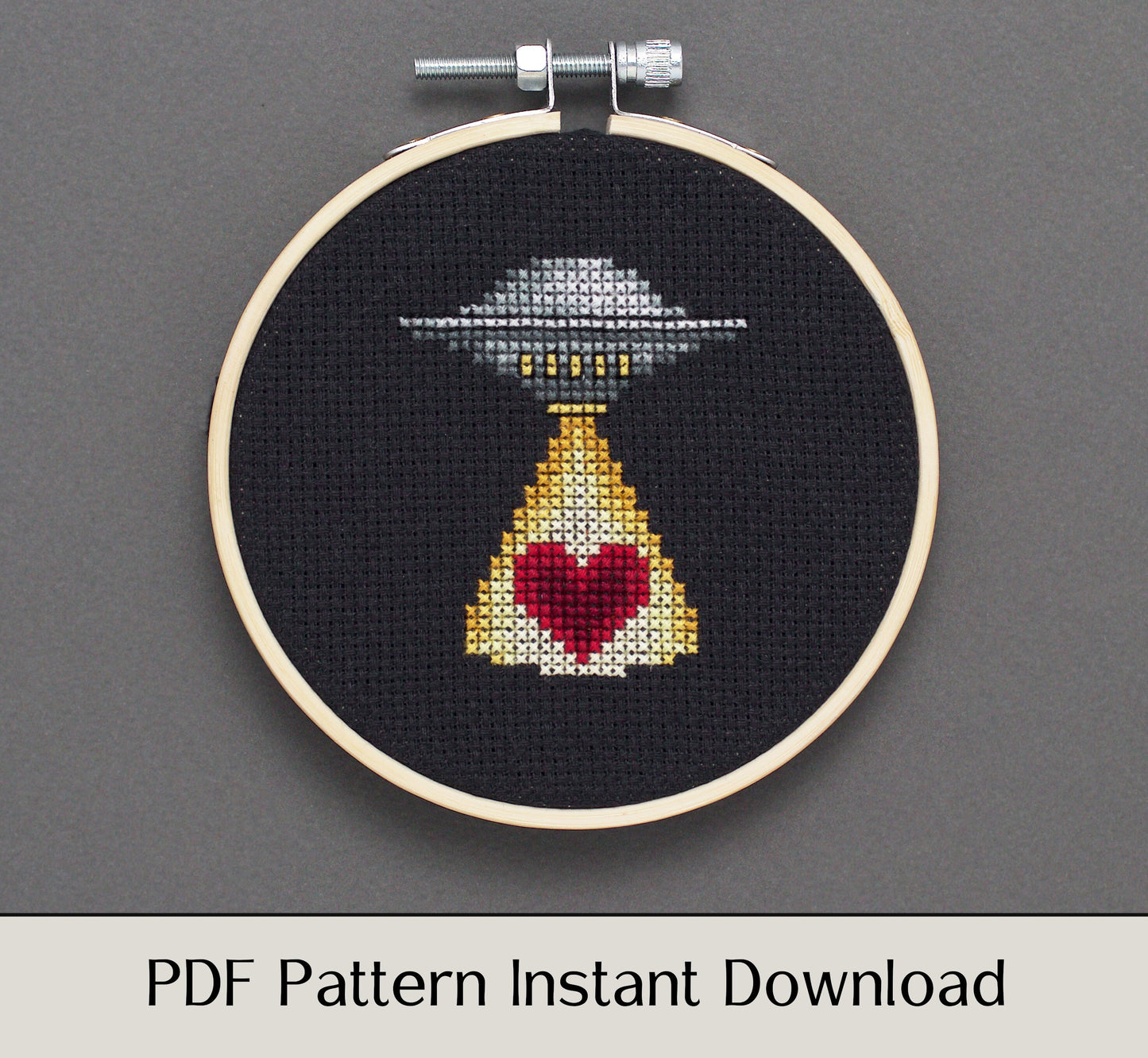 Three Unusual Valentines - Digital PDF Cross Stitch Pattern