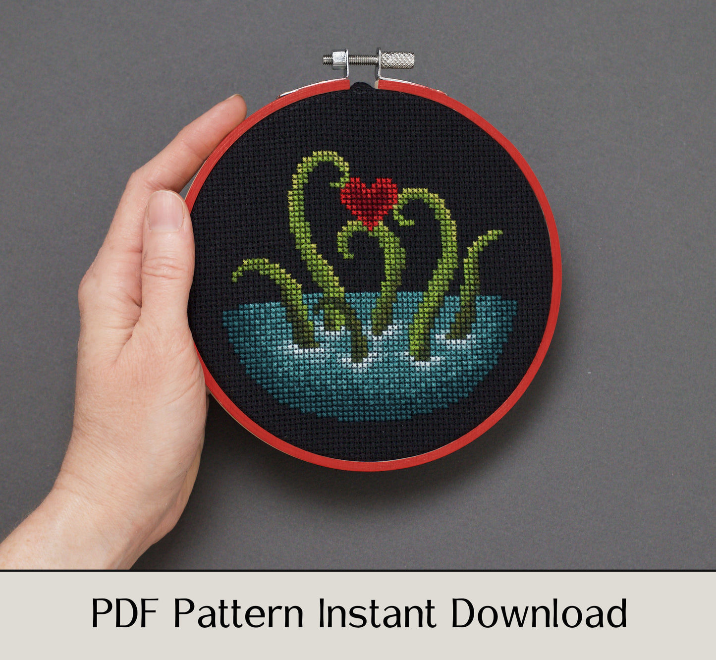 Three Unusual Valentines - Digital PDF Cross Stitch Pattern
