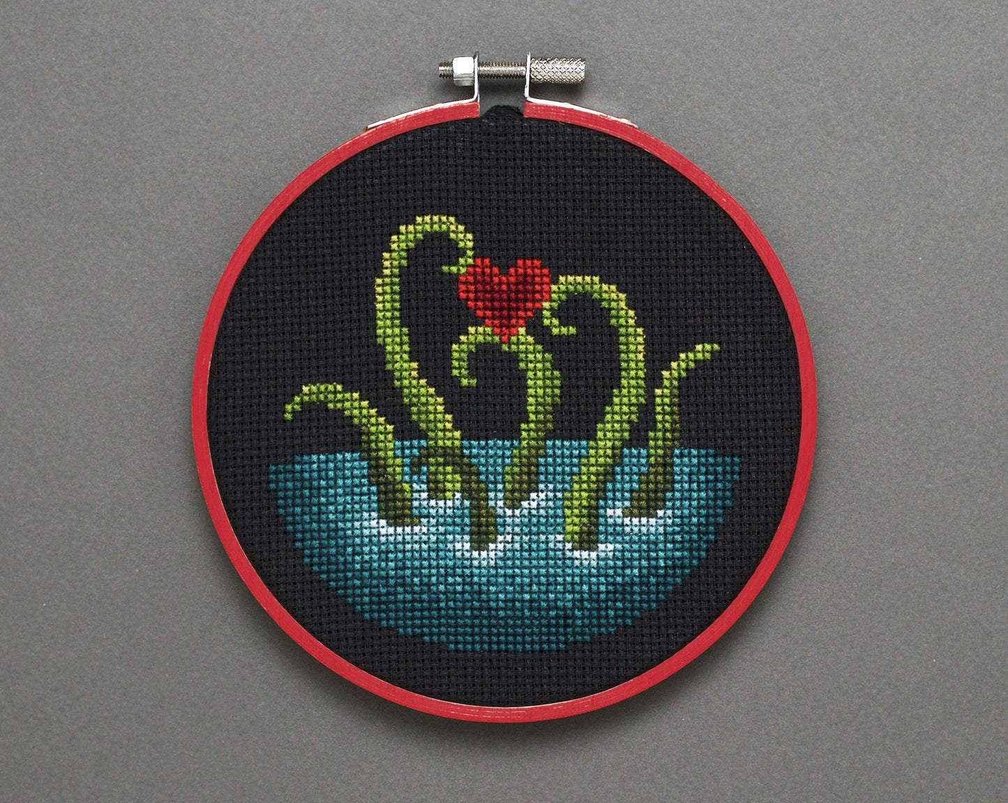 Release the Krakentine - Digital PDF Cross Stitch Pattern