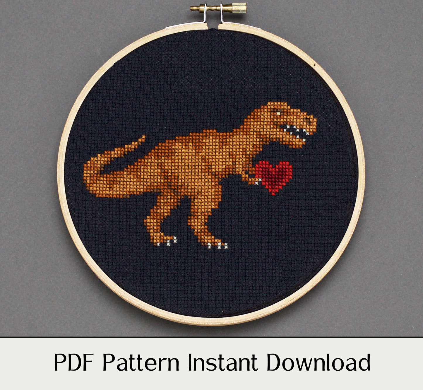 Three Unusual Valentines - Digital PDF Cross Stitch Pattern