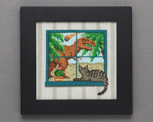 What the Cat Saw: KT Event - Digital PDF Cross Stitch Pattern