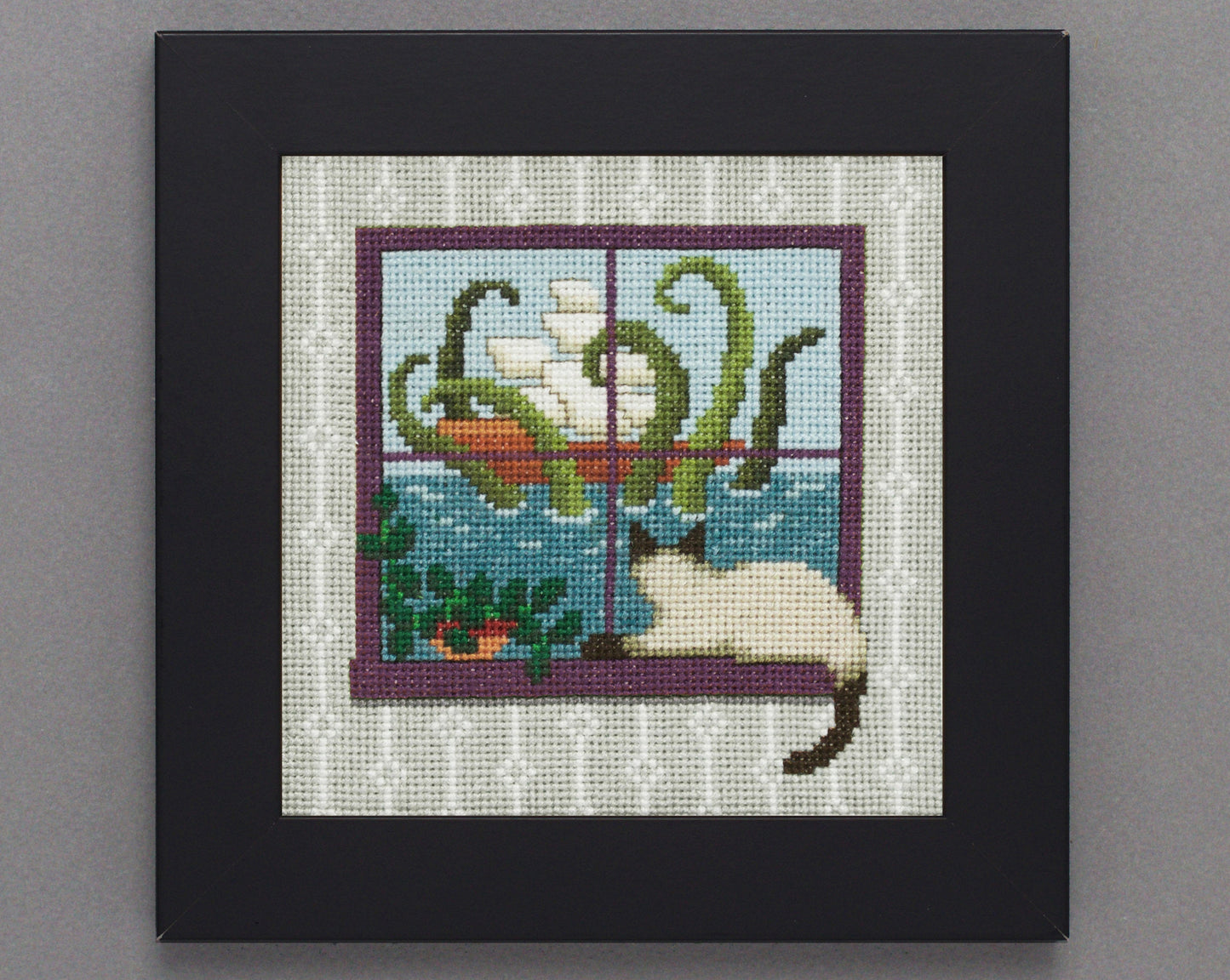 What the Cat Saw: Troubled Waters - Digital PDF Cross Stitch Pattern