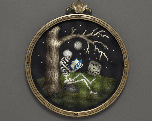 Read in Peace - Digital PDF Cross Stitch Pattern