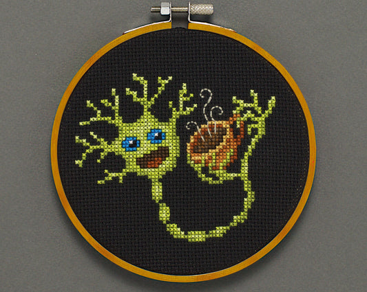 Neural Stimulation - Digital PDF Cross Stitch Pattern