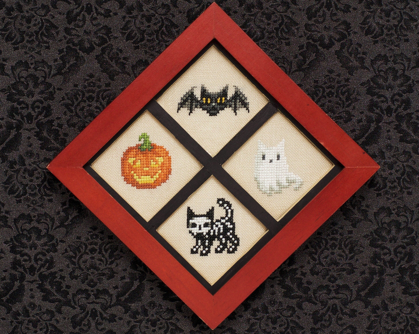 Mini Kitty Scares - Digital PDF Cross Stitch Pattern