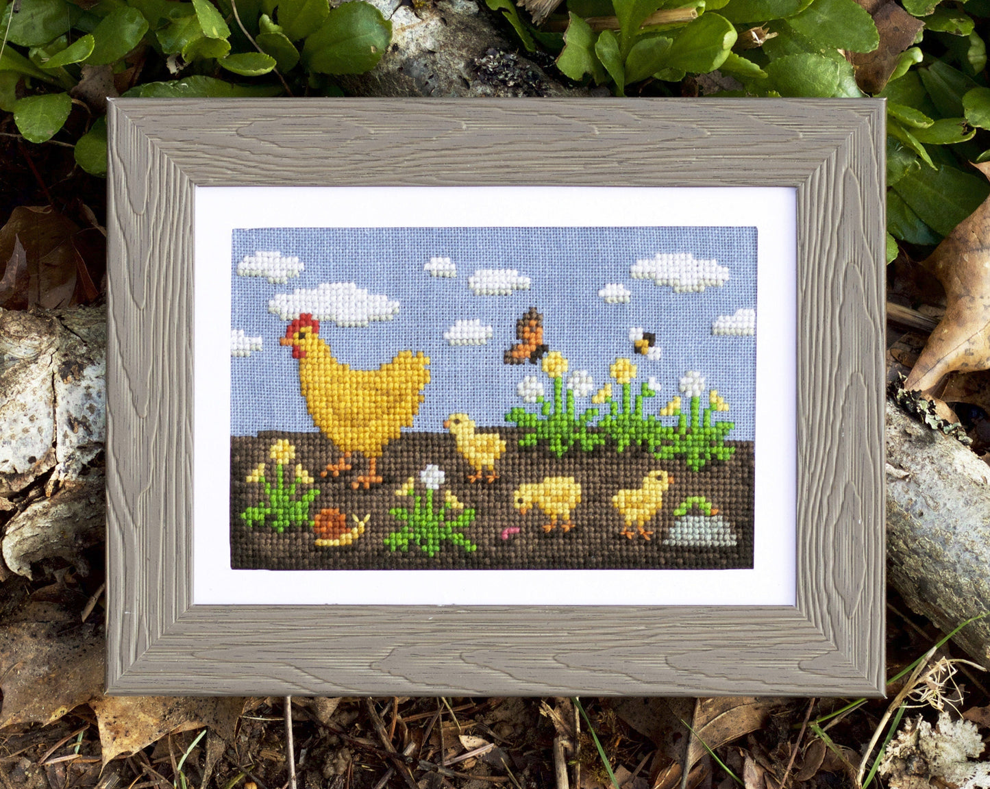 Chicken Adventures - Digital PDF Cross Stitch Pattern