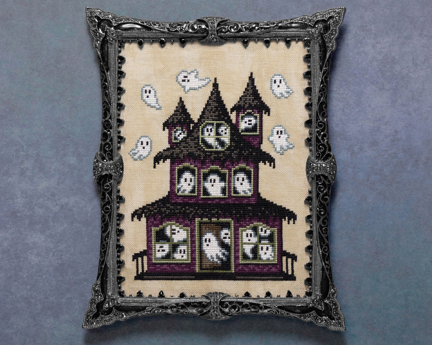 Happy Haunting - Digital PDF Cross Stitch Pattern