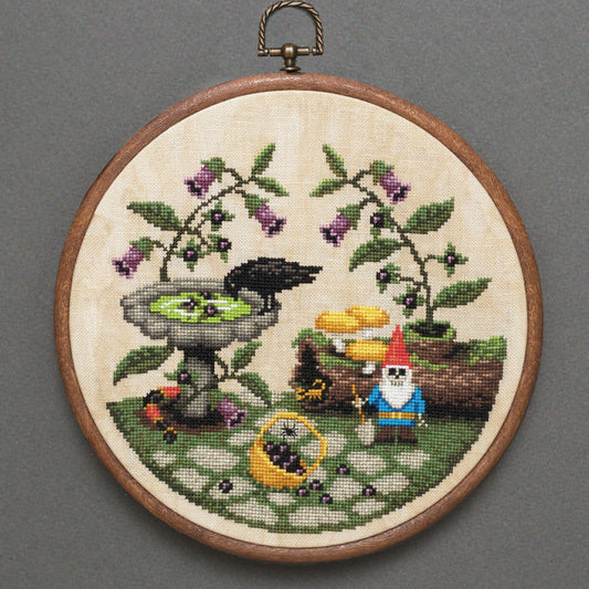Don't Eat the Berries! - Digital PDF Cross Stitch Pattern