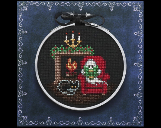 A Christmas Ghost Story - Digital PDF Cross Stitch Pattern
