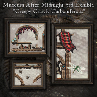 Museum After Midnight Stitch Along - Digital PDF Cross Stitch Pattern