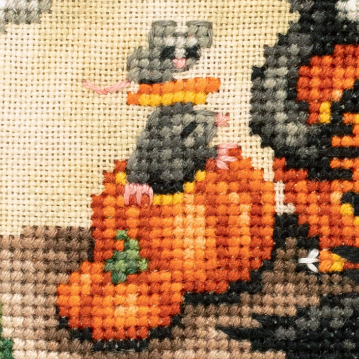 Pumpkin Party - Digital PDF Cross Stitch Pattern
