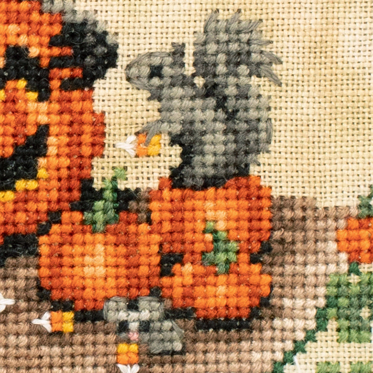 Pumpkin Party - Digital PDF Cross Stitch Pattern