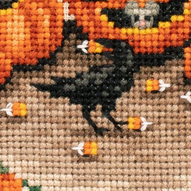 Pumpkin Party - Digital PDF Cross Stitch Pattern
