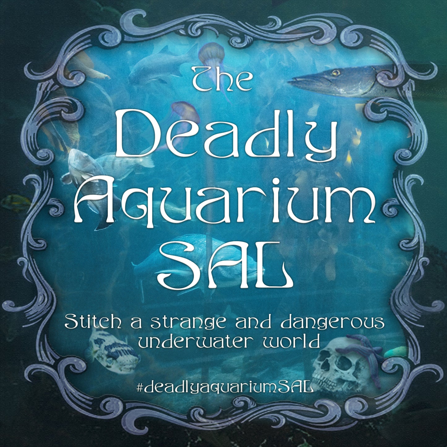 The Deadly Aquarium SAL - Digital PDF Cross Stitch Pattern