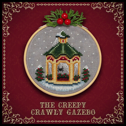 Creepy Christmas Village Ornament Stitch Along - Digital PDF Cross Stitch Pattern