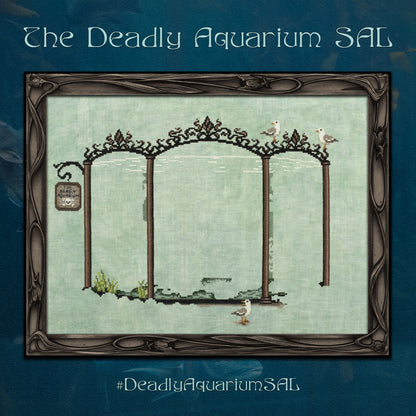 The Deadly Aquarium SAL - Digital PDF Cross Stitch Pattern