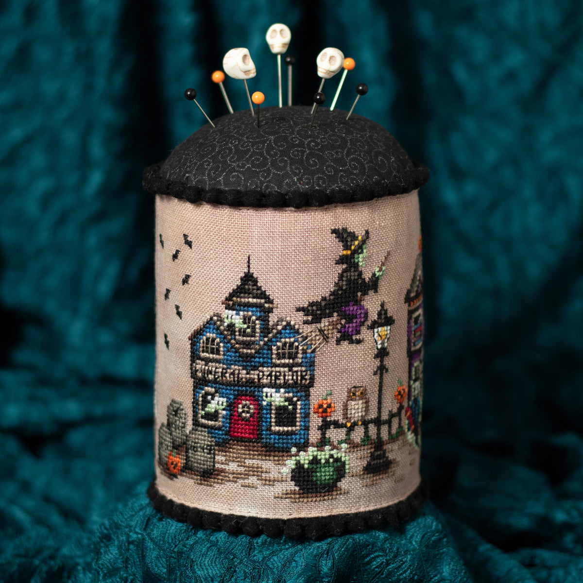 A Stroll Down Spooky Lane - Digital PDF Cross Stitch Pattern