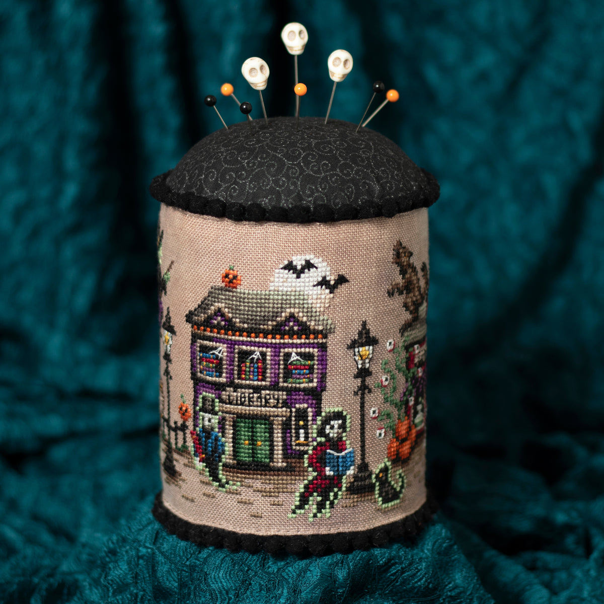 A Stroll Down Spooky Lane - Digital PDF Cross Stitch Pattern