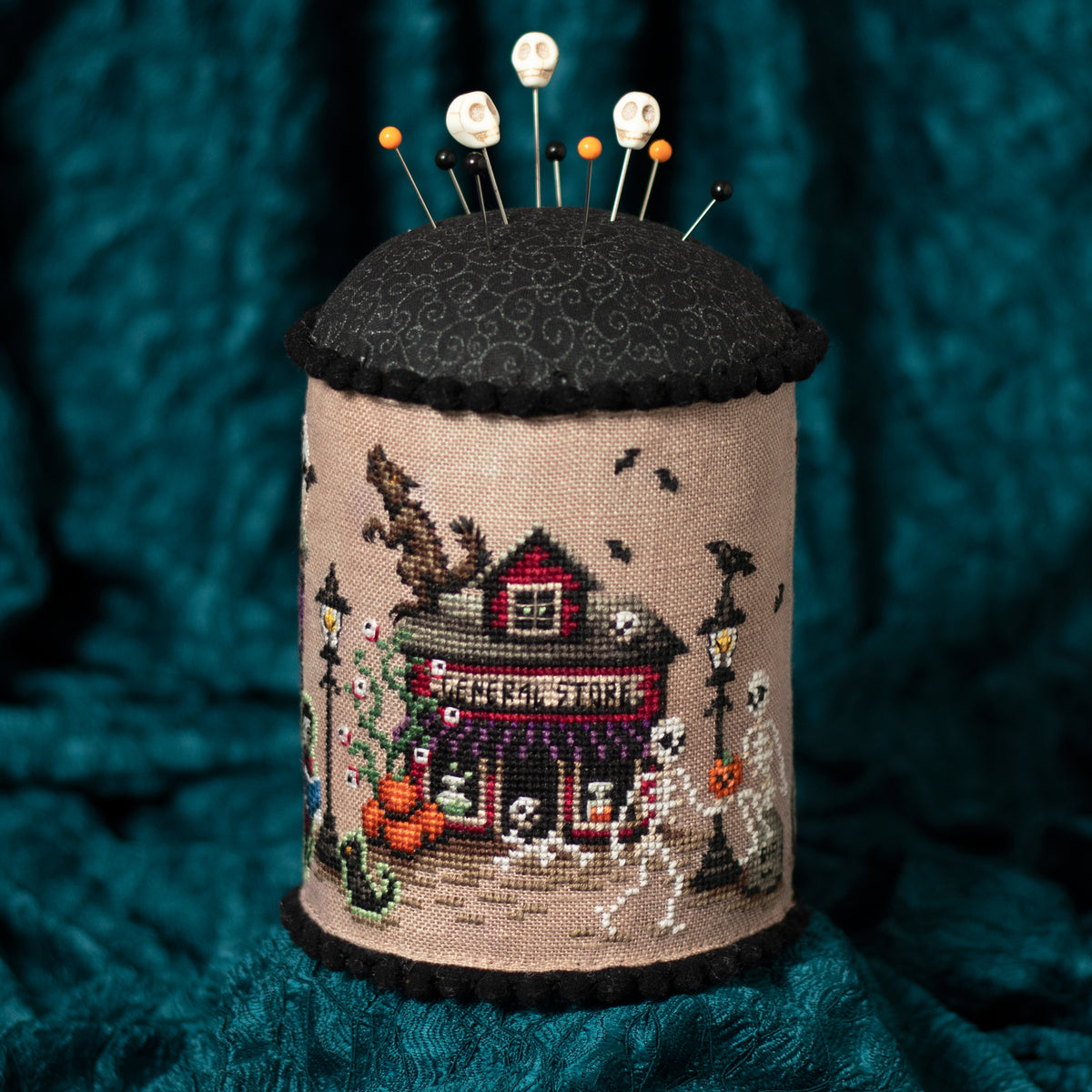 A Stroll Down Spooky Lane - Digital PDF Cross Stitch Pattern