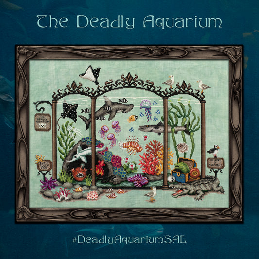 The Deadly Aquarium - Digital PDF Cross Stitch Pattern