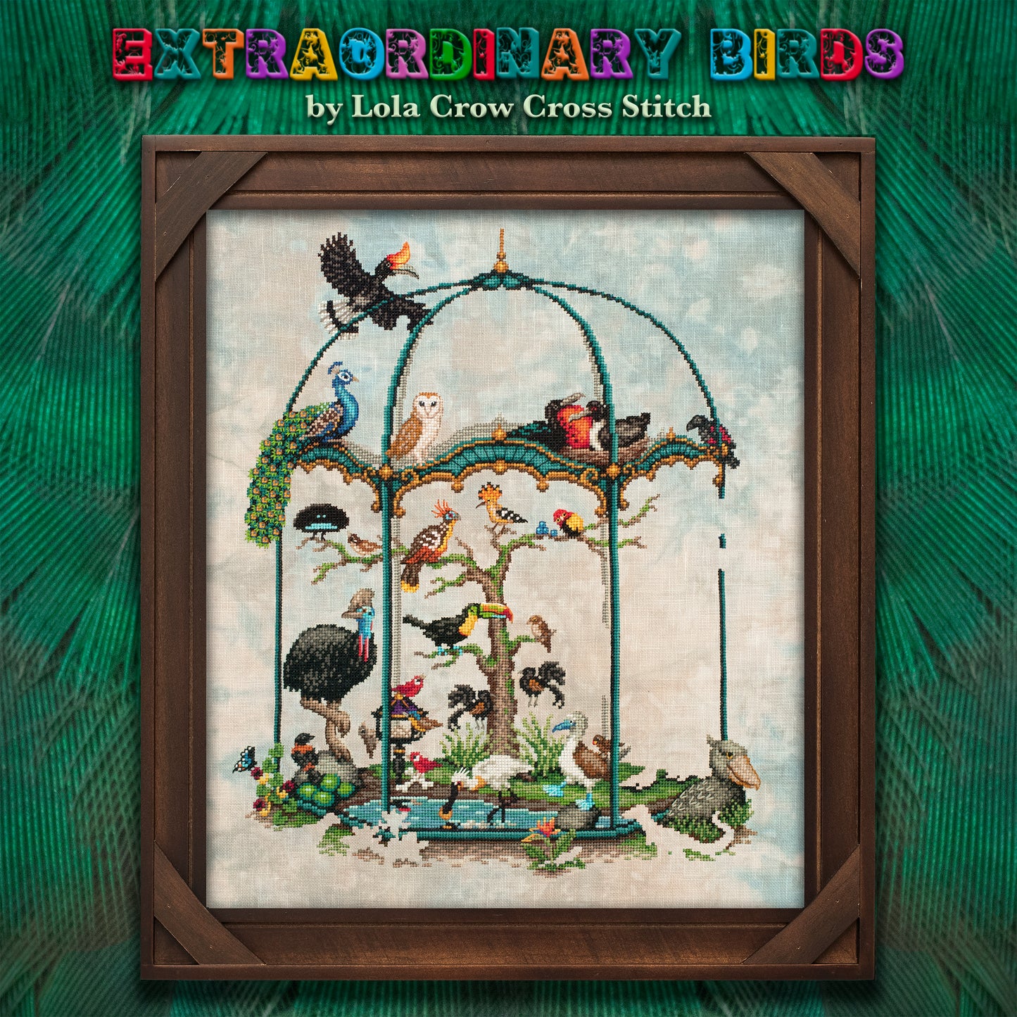 Extraordinary Birds Stitch Along
