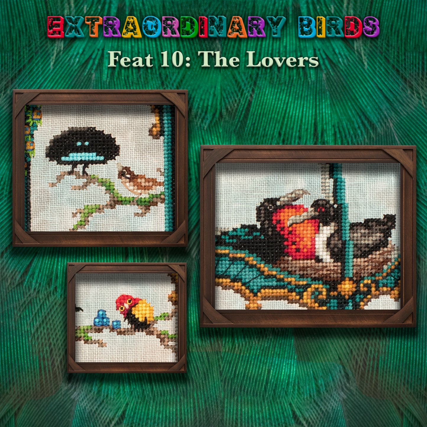 Extraordinary Birds Stitch Along