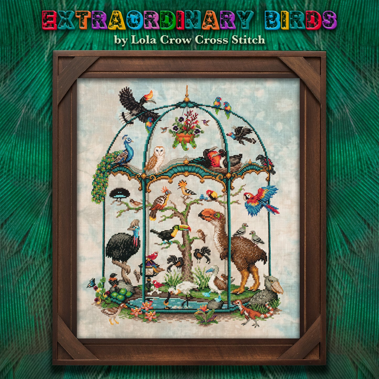Extraordinary Birds Stitch Along