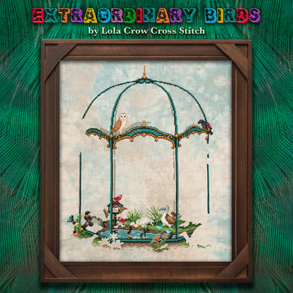 Extraordinary Birds Stitch Along