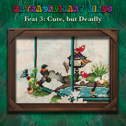 Extraordinary Birds Stitch Along
