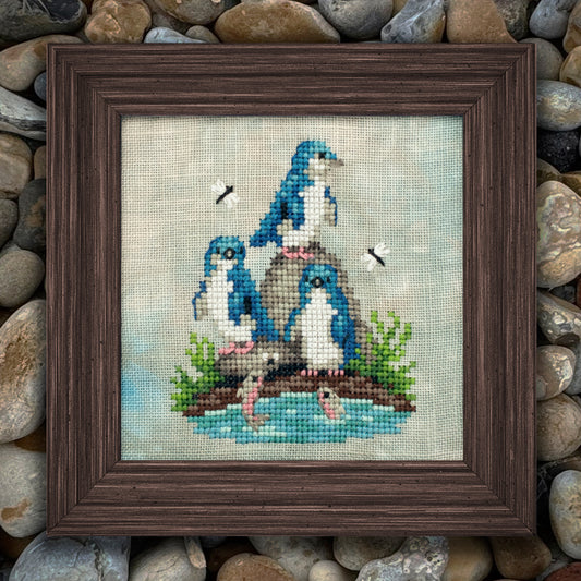 Fairy Penguins - Digital PDF Cross Stitch Pattern