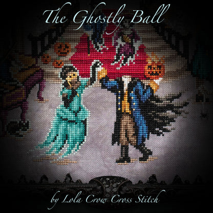 The Ghostly Ball - Digital PDF Cross Stitch Pattern