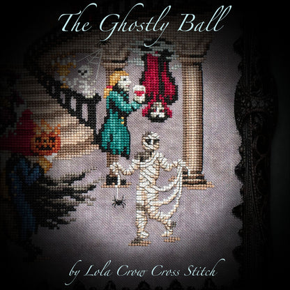 The Ghostly Ball - Digital PDF Cross Stitch Pattern