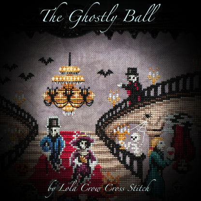 The Ghostly Ball - Digital PDF Cross Stitch Pattern