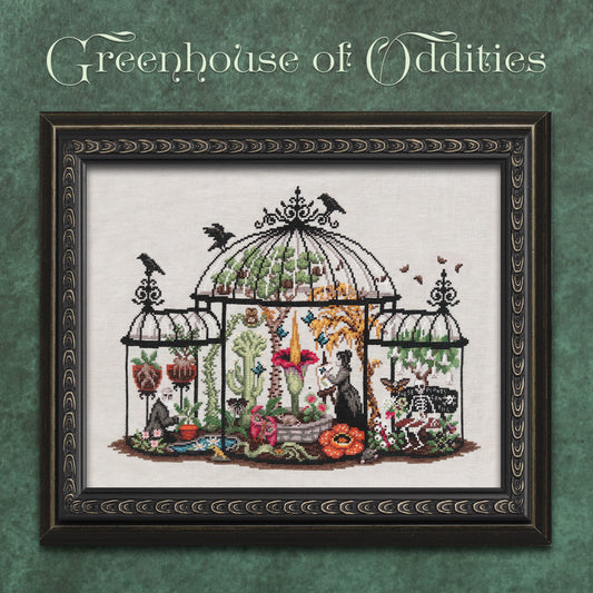 Greenhouse of Oddities - Digital PDF Cross Stitch Pattern