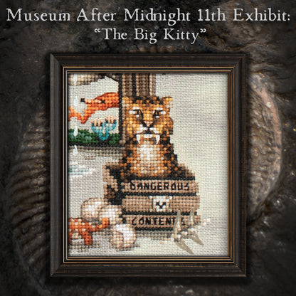 Museum After Midnight Stitch Along - Digital PDF Cross Stitch Pattern