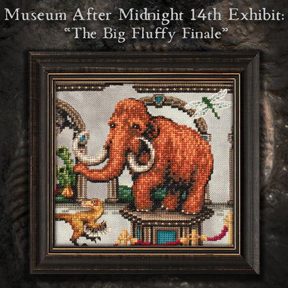 Museum After Midnight Stitch Along - Digital PDF Cross Stitch Pattern