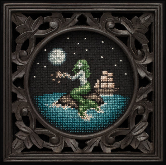 The Little Sea Maid - Digital PDF Cross Stitch Pattern