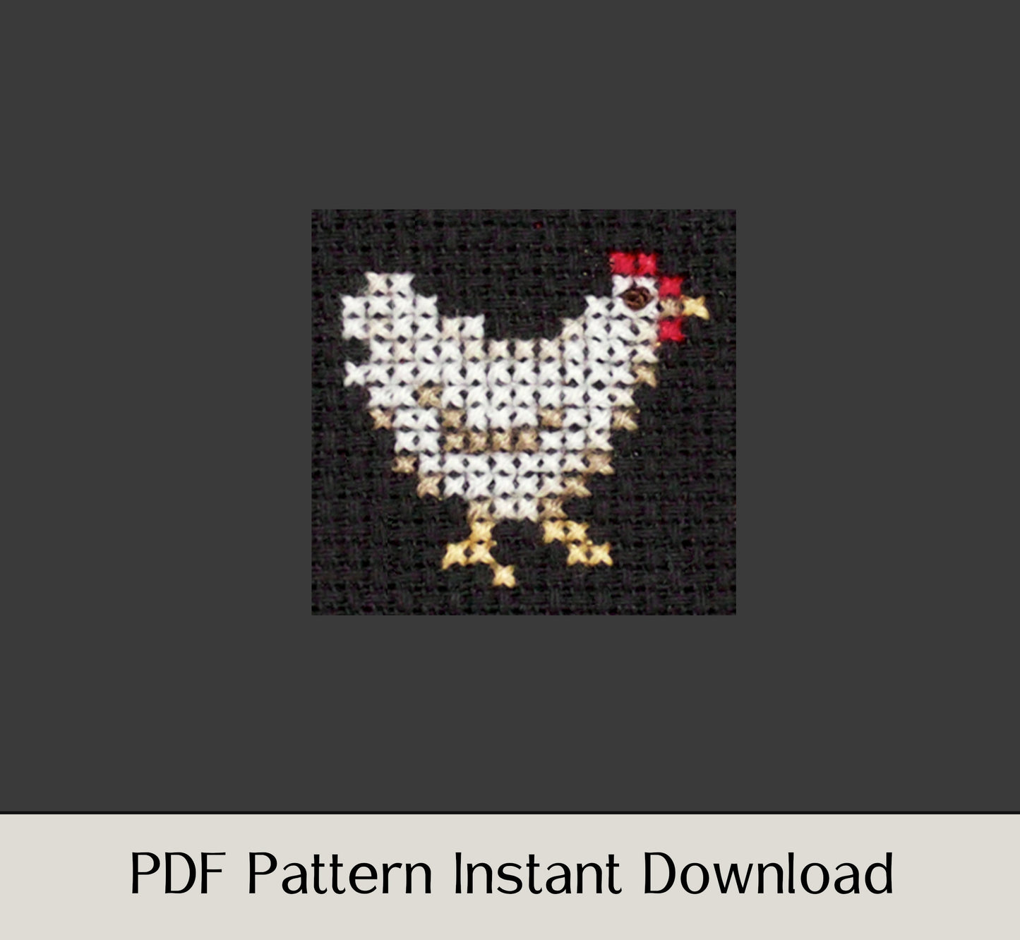 Chicken Sampler - Digital PDF Cross Stitch Pattern