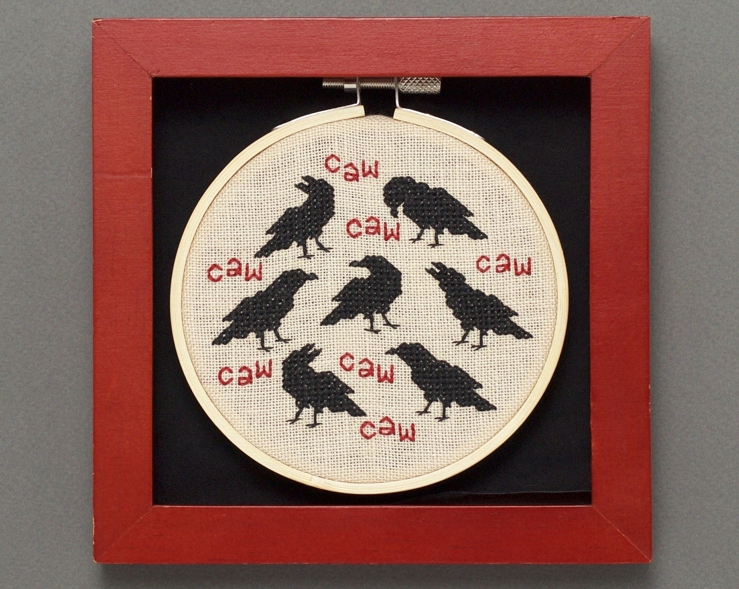 Caw Caw Caw - Digital PDF Cross Stitch Pattern