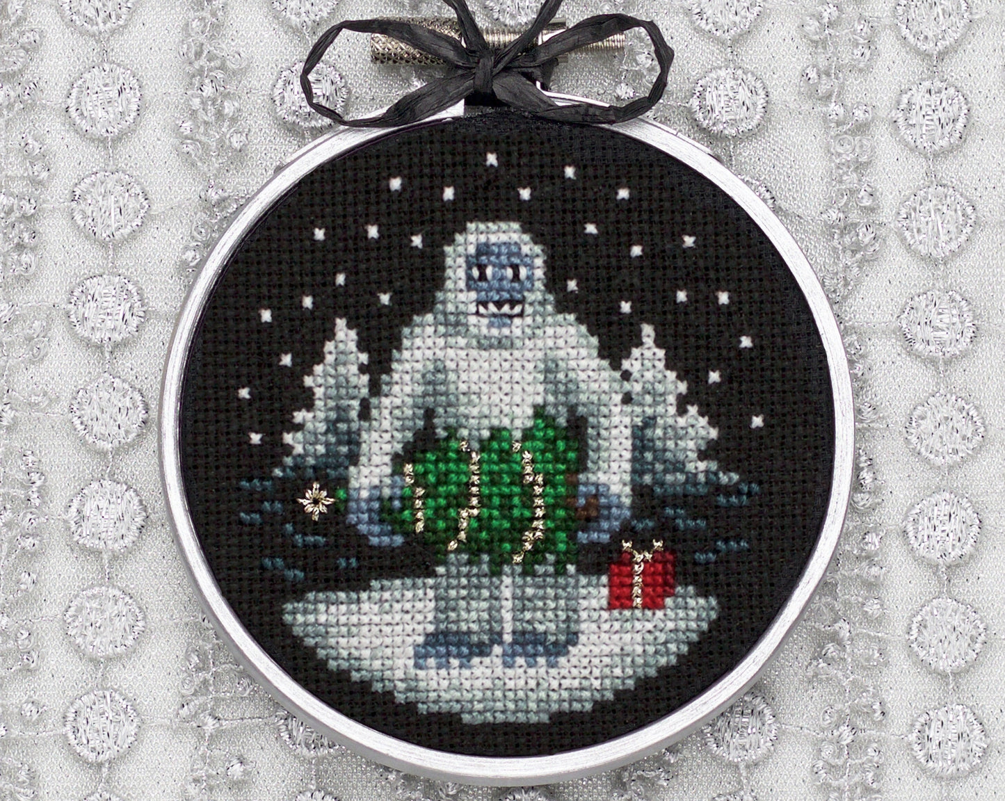 Is it Christmas Yeti? - Digital PDF Cross Stitch Pattern